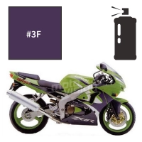 Peinture en spray kawasaki violet royal zx6r 1998