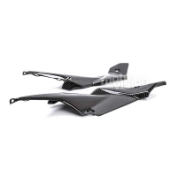 Paire de caches latéraux de cadre carbone suzuki gsr 750 2011-2016