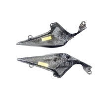 Caches sous selle carbone triumph speed triple 2017