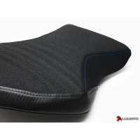 Couvre selle race pilote luimoto yamaha r6 (17-18) coutures noires