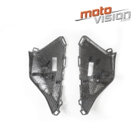 Paire de caches sous selle avant carbone honda cbr 1000 rr 17/19