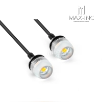 Paire de micro marqueur clignotants led