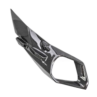 Entrées d'airs carbone vernis kawasaki ninja h2 2015-