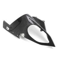 Paire de flancs de tête de fourche carbone brillant bmw s1000rr 2015 - 2018