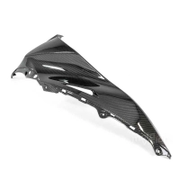 Flancs supérieurs carbone brillant kawasaki zx10r 2011 - 2015