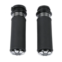 Paire de poignées 1" pour harley softail fls flst 96-15 touring road king electra glide