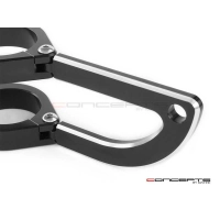 Support de phare rogue noir & alu pour fourche de 32 à 59 mm