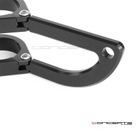 Support de phare rogue noir pour fourche de 32 à 59 mm