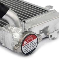 Radiateur droit aluminium pour honda xl1000v varadero