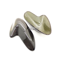 Paire de protections de réservoir carbone-kevlar ducati 848 1098 1198