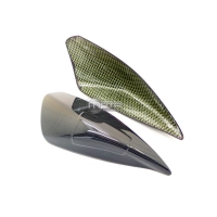 Paire de protection de reservoir carbone-kevlar triumph 675 2013-