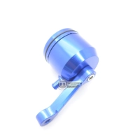 Réservoir de liquide de frein bleu