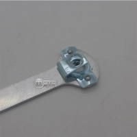 Patte de fixation de carénage ou sabot pour vis dzus 6mm