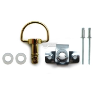 Kit de fixation à riveter argenté brillant diamètre 6 longeur 17