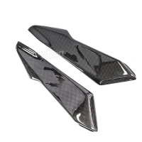 Paire de caches boite à air plain carbone mv agusta f4 2000-2009