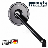 M.view classic ece, rétroviseur en aluminium cnc motogadget m10