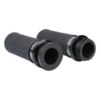 Paire de poignées 1" pour harley softail fls flst 96-15 touring road king electra glide