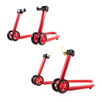 Lot de béquille avant sous fourche / arrière monobloc diabolos