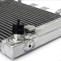 Radiateur aluminium pour kawasaki er5 1997-2006