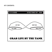 Kit antidérapant noir stomprgrip yamaha xj6 / diversion / f 2009-2017