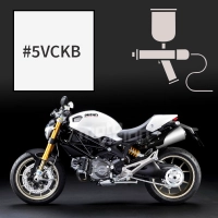 Peinture tricouche ducati white pearl 1100 monster 2010