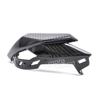 Caches sous tête de fourche carbone brillant kawasaki z1000 2014-