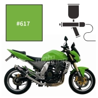Peinture kawasaki lime green z1000 2003-2004