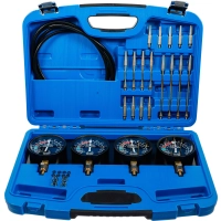 Appareil test synchronisation carburateur avec 4 chronos synchronisation 29 pièces bgs