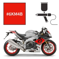 Peinture tricouche rosso corsa fluorescent aprilia rsv4 rr 2015-2018