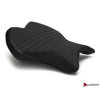 Couvre selle race pilote luimoto yamaha r6 (17-18) coutures noires