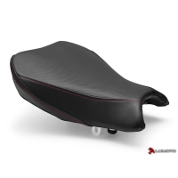 Couvre selle baseline pilote luimoto suzuki gsxr 1000 (17-18) coutures rouges