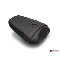 Couvre selle baseline passager luimoto suzuki gsxr 1000 (17-18) coutures rouges