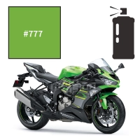 Peinture en spray kawasaki lime green zx6r 2005-2018