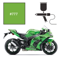 Peinture kawasaki lime green zx10r 2004-2018