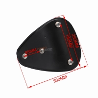 Selle pilote custom avec ressort pour bobber/chopper harley kawasaki honda suzuki yamaha