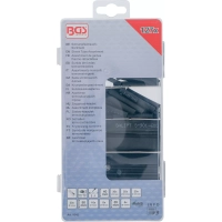 Assortiment de gaines thermo-rétractables | noires | 127 pièces