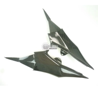 Cache sous selle carbone kawasaki z800 2013