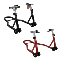 Lot béquilles avant - arrière ajustables