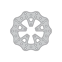 Disque de frein arrière type wave fe.b398v