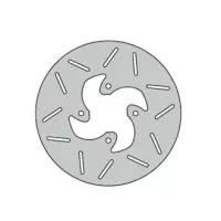 Disque de frein arrière type rond fe.b453