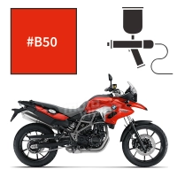 Peinture tricouche bmw sakhir orange f 700 gs 2016-2017