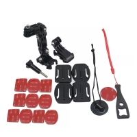 Kit de fixation camera sur casque