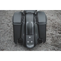 2009-2013 touring 5" sacoches allongées et kit de garde-boue usa plate recess