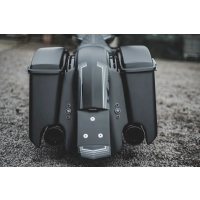 Garde-boue arrière touring allongé 2009-2024 "chopin" à encastrement de plaque universel