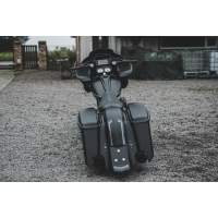 Garde-boue arrière touring allongé 2009-2024 "chopin" à encastrement de plaque universel