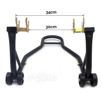 Béquille avant pour prise sous fourreaux de fourches + béquille arrière pour diabolos