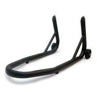 Béquille avant pour prise sous fourreaux de fourches + béquille monobras 28,5