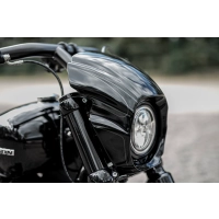 Carénage de phare softail street bob fxbb/s et low rider fxlr série "aggressor" 2018-2025