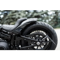 Garde-boue arrière m8 softail « bobbstr » 2018-2025 deluxe/heritage/slim/low rider/sport glide pour pneus larges 150-170 sans entretoises métalliques (solo rider uniquement)