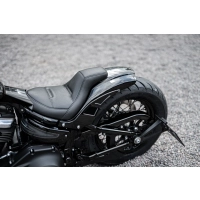 Garde-boue arrière m8 softail « bobbstr » 2018-2025 deluxe/heritage/slim/low rider/sport glide pour pneus larges 150-170 sans entretoises métalliques (solo rider uniquement)